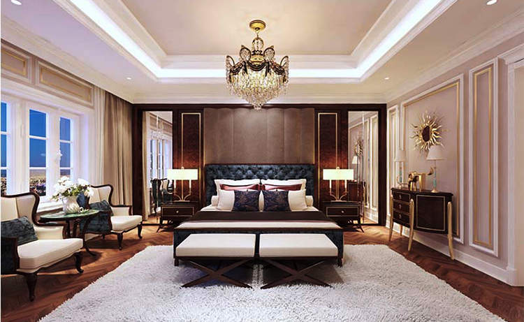 Phong cách thiết kế nội thất Luxury